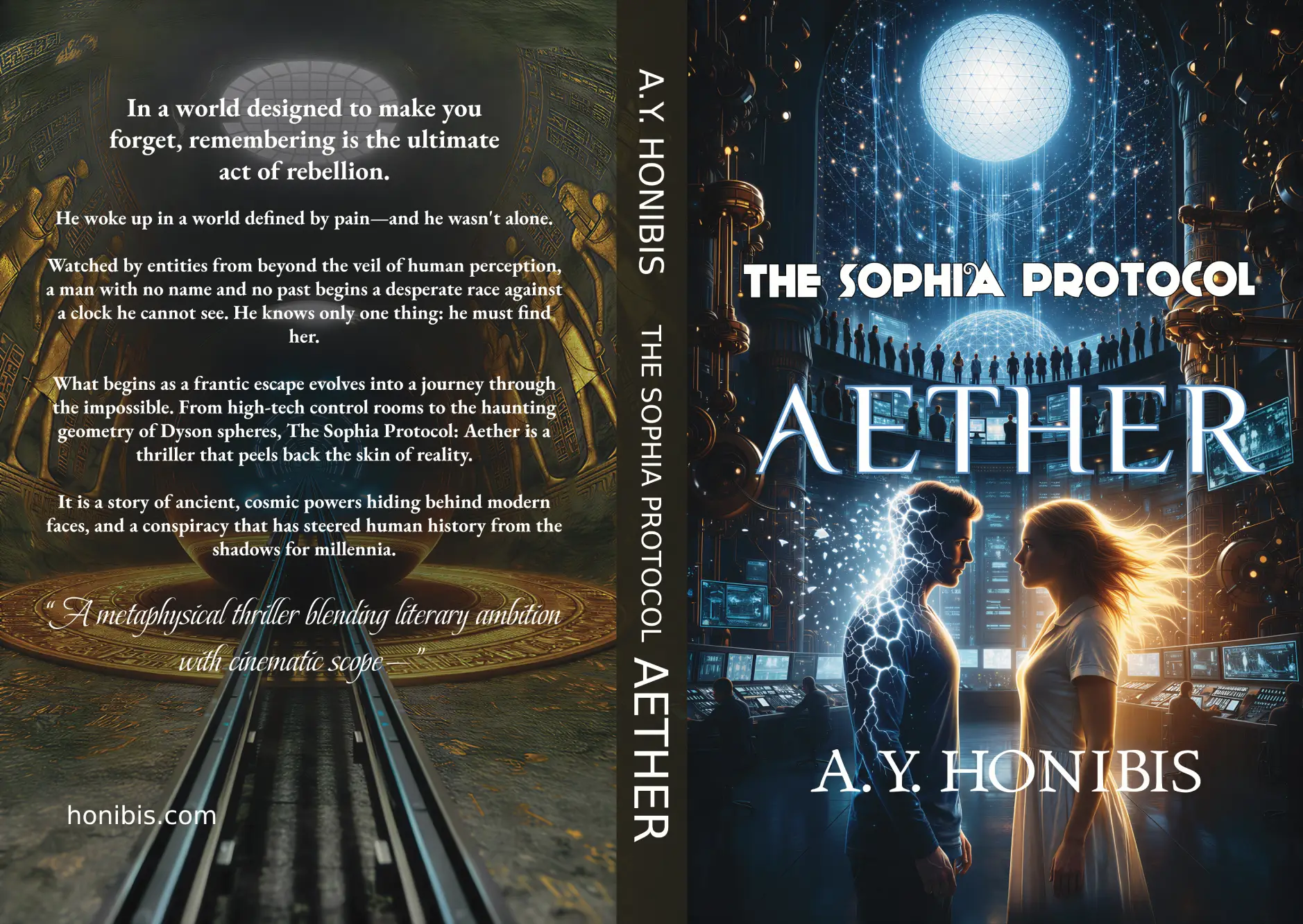 The Sophia Protocol: Aether - Full Book Cover