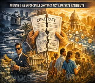 Thumbnail for Wealth Is an Enforceable Contract, Not a Private Attribute